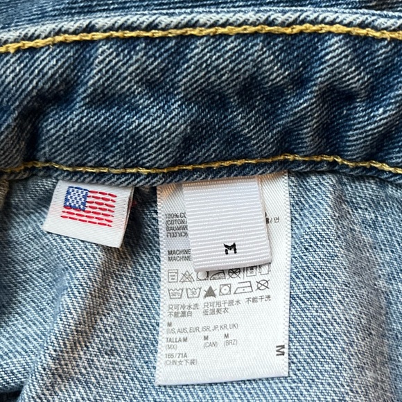 American Apparel Jean Skirt - Picture 3 of 3